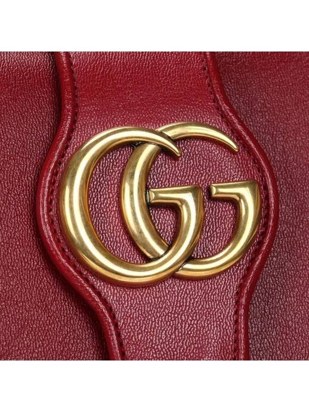 Double G Detail Small Tote Bag Red - GUCCI - BALAAN 11