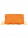 Orange Epi Leather Gold Pochette Accessory Pouch Shoulder Bag M5298H - LOUIS VUITTON - BALAAN 2