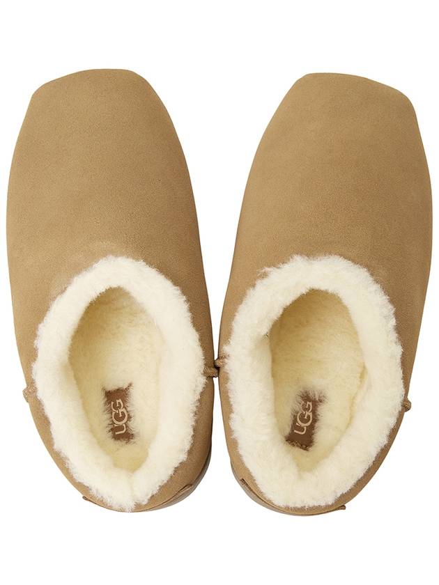 Pumped Fur Slide Sandals Chestnut - UGG - BALAAN 3