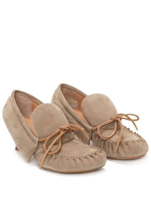 JW Anderson Suede Moccasin Pumps - JW ANDERSON - BALAAN 2