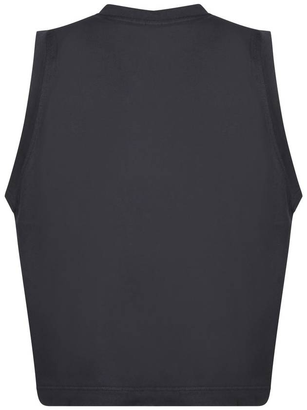 Balmain Tank Top With Logo - BALMAIN - BALAAN 2