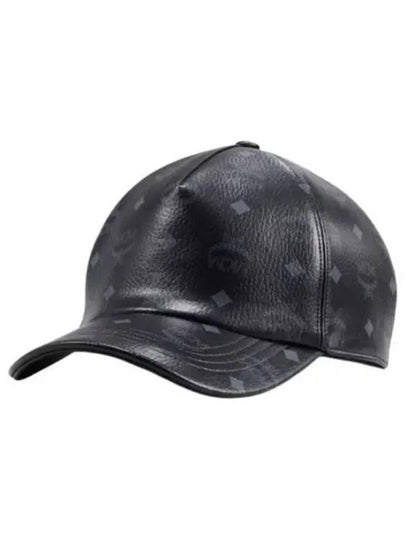 Visetos Logo Ball Cap Black - MCM - BALAAN 2