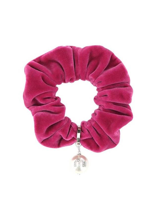 Scrunch Hair Headband Pink - MIU MIU - BALAAN 2