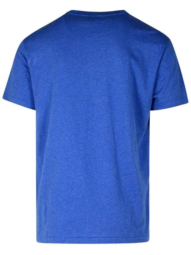 Polo Ralph Lauren Light Blue Cotton T-Shirt - POLO RALPH LAUREN - BALAAN 3