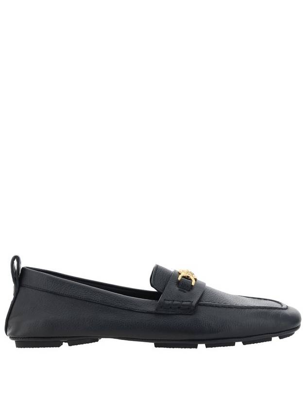 Versace Villa Loafers In Calfskin Leather - VERSACE - BALAAN 1