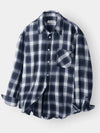 Cloud multi check shirt navy - INDUST - BALAAN 3