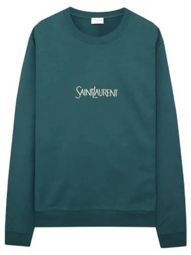 logo sweatshirt - SAINT LAURENT - BALAAN 1