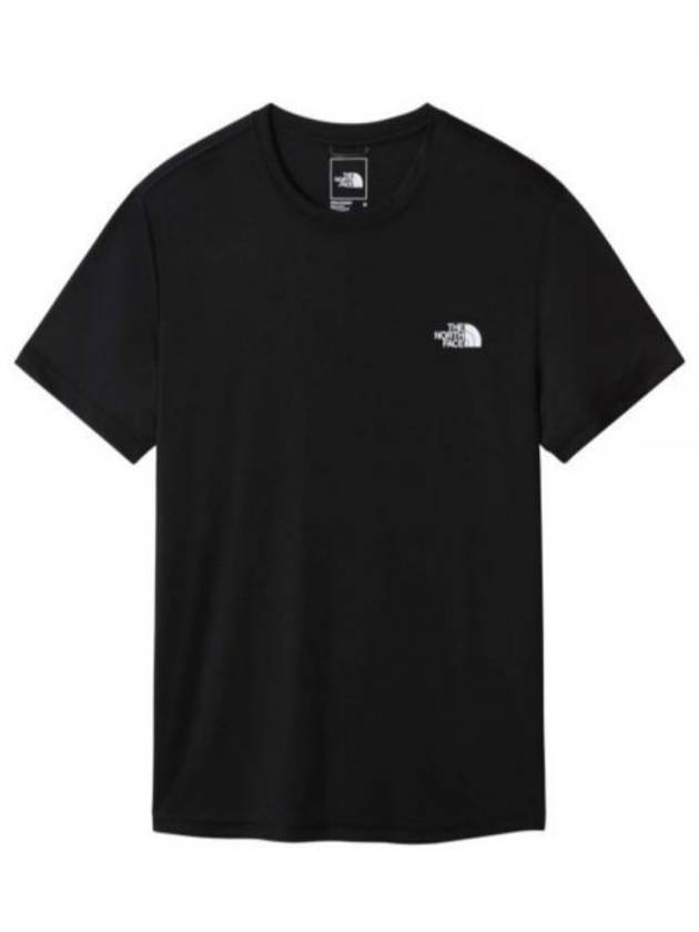 Men's Reaxion Ampere Crew Neck Short Sleeve T-Shirt Black - THE NORTH FACE - BALAAN 2