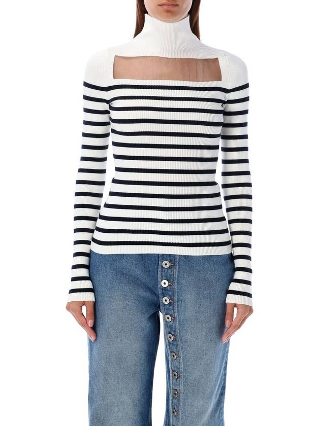 Ribbed marinier sweater - JEAN PAUL GAULTIER - BALAAN 1