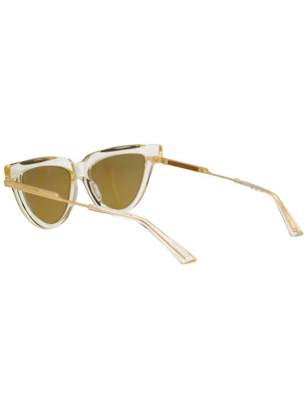 Sunglasses BV1265S 004 TRANSPARENT YELLOW - BOTTEGA VENETA - BALAAN 5