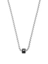 Essential Chain Stainless Steel Necklace Silver - EMPORIO ARMANI - BALAAN 1