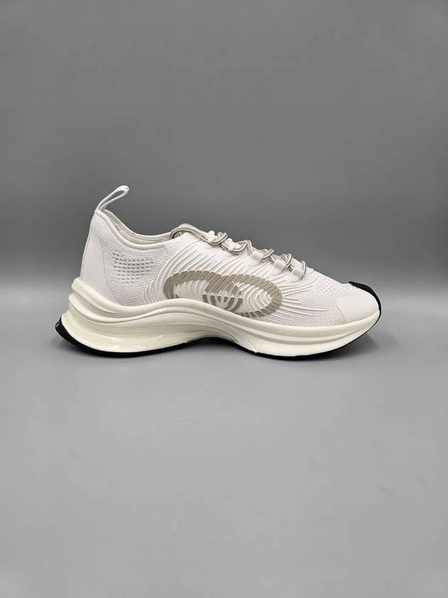 GG Run Mesh Low Top Sneakers White - GUCCI - BALAAN 5