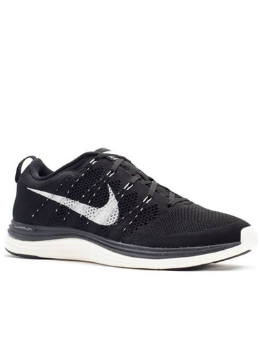 01554888011Fly Knit Luna One PlusBlack White - NIKE - BALAAN 1