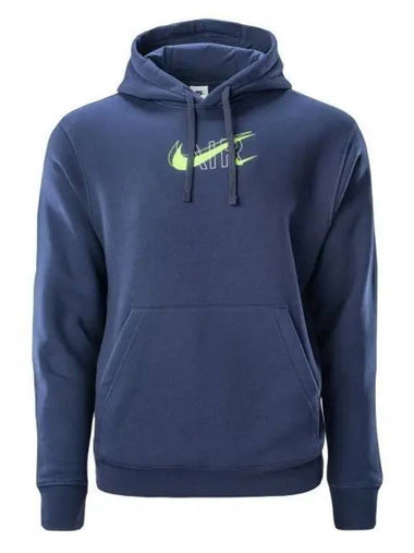 Men's Logo Hoodie Navy - NIKE - BALAAN 1