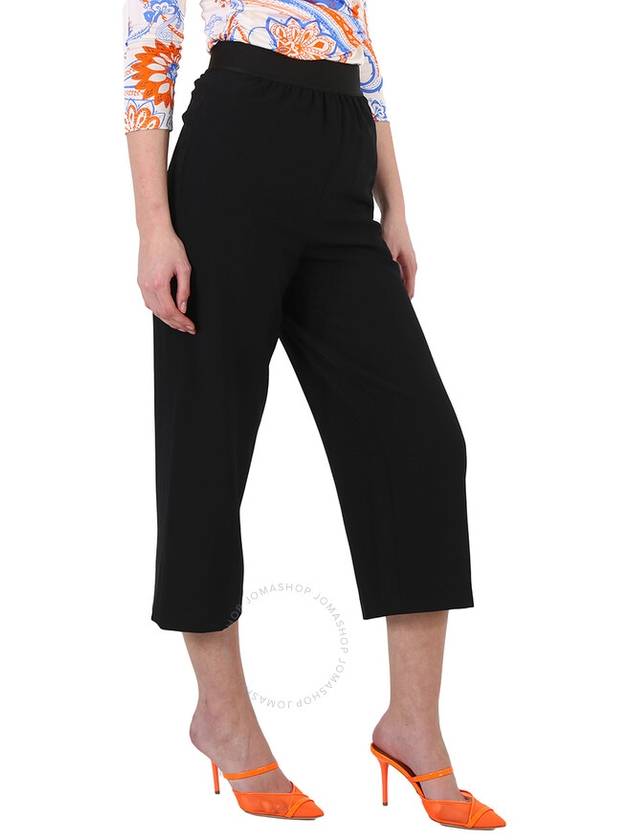 Stella McCartney Ladies Black Flared Cropped Tailored Trousers, Brand Size 36 (Brand Size 2) - STELLA MCCARTNEY - BALAAN 3