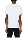 Logo Cotton Short Sleeve T-Shirt White - MONCLER - BALAAN 4