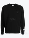 Metropolis Series Stretch Fleece Pocket Sweatshirt Black - CP COMPANY - BALAAN 2