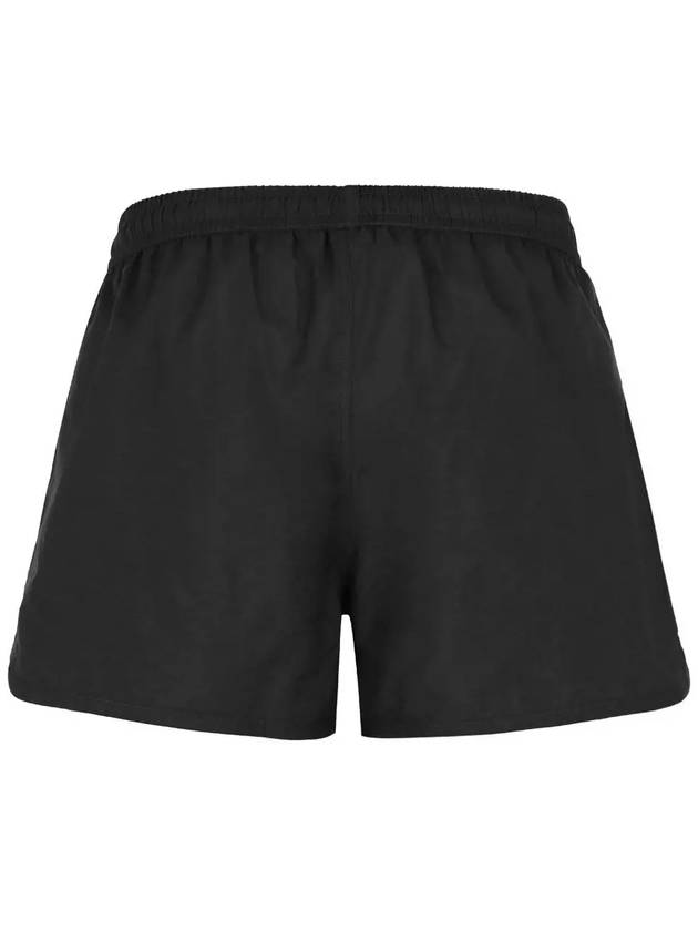 Men's Small Heart Logo Swim Shorts Black - AMI - BALAAN 4