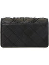 Fleming Soft Chain Long Wallet Bag Black - TORY BURCH - BALAAN 5