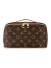 Toiletry Pouch Bag Brown - LOUIS VUITTON - BALAAN 1