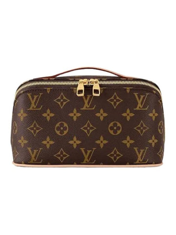 Toiletry Pouch Bag Brown - LOUIS VUITTON - BALAAN 1