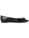 Ferragamo Barau Ballerina Women's Flat Shoes ZEA NERO 0768694 Foot C - SALVATORE FERRAGAMO - BALAAN 4