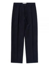 Men's Bill Narrow Leg Cloud Straight Pants Dark Navy - STUDIO NICHOLSON - BALAAN 2