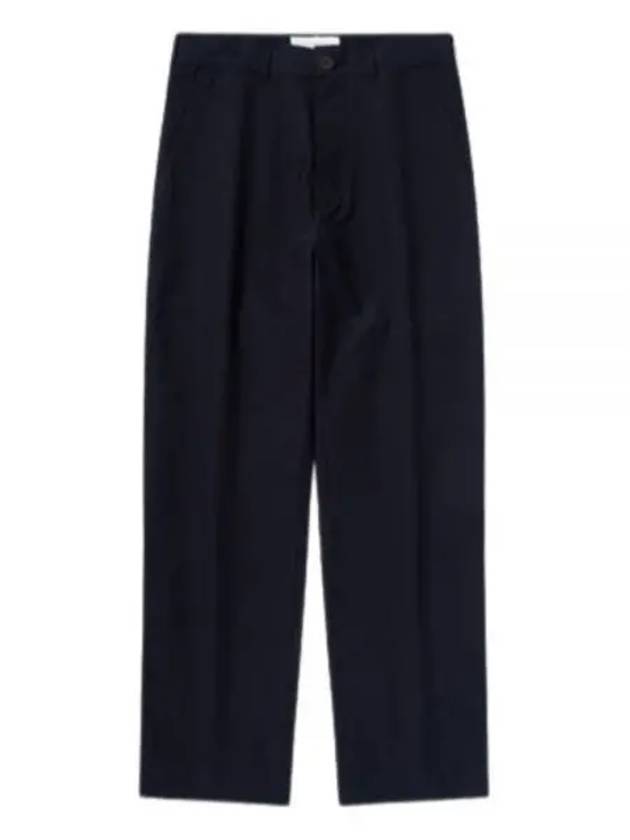 Men's Bill Narrow Leg Cloud Straight Pants Dark Navy - STUDIO NICHOLSON - BALAAN 2