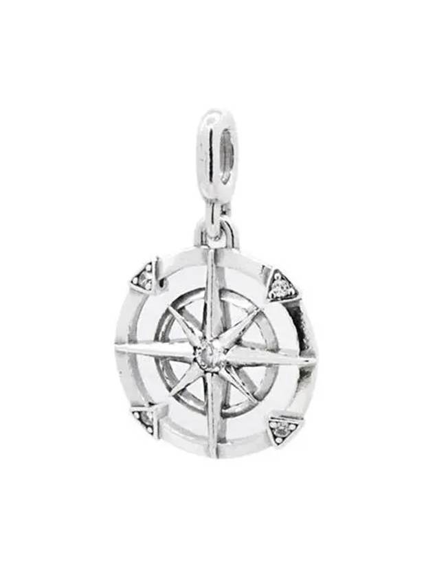 792693C01 Mi Compass Medallion Pendant and Dangle Silver Charm - PANDORA - BALAAN 2