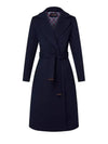 Signature Long Single Coat Navy - LOUIS VUITTON - BALAAN 1