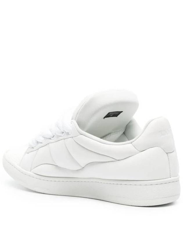 Lanvin Curb Xl Leather Sneakers - LANVIN - BALAAN 3