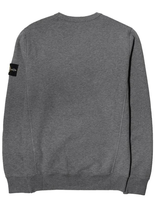 Waffen Patch Crew Neck Sweatshirt Grey - STONE ISLAND - BALAAN 4