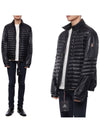 Althaus Grenoble Logo Down Padding Black - MONCLER - BALAAN 3