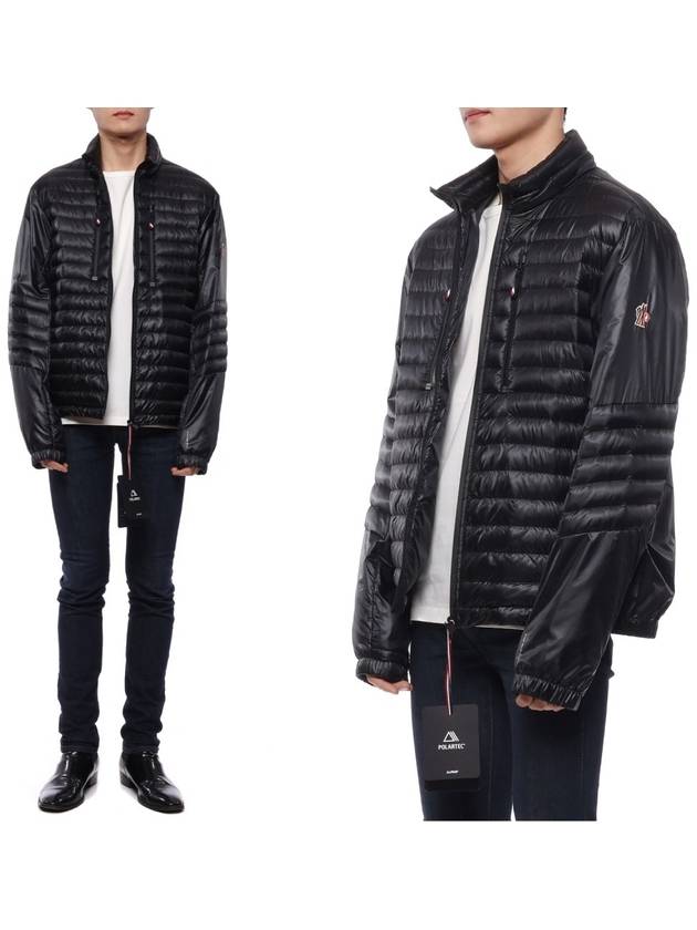 Althaus Grenoble Logo Down Padding Black - MONCLER - BALAAN 3