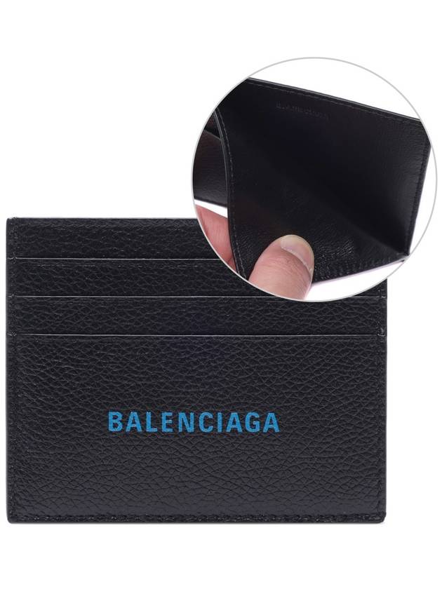 Logo Print Leather Card Wallet - BALENCIAGA - BALAAN 3