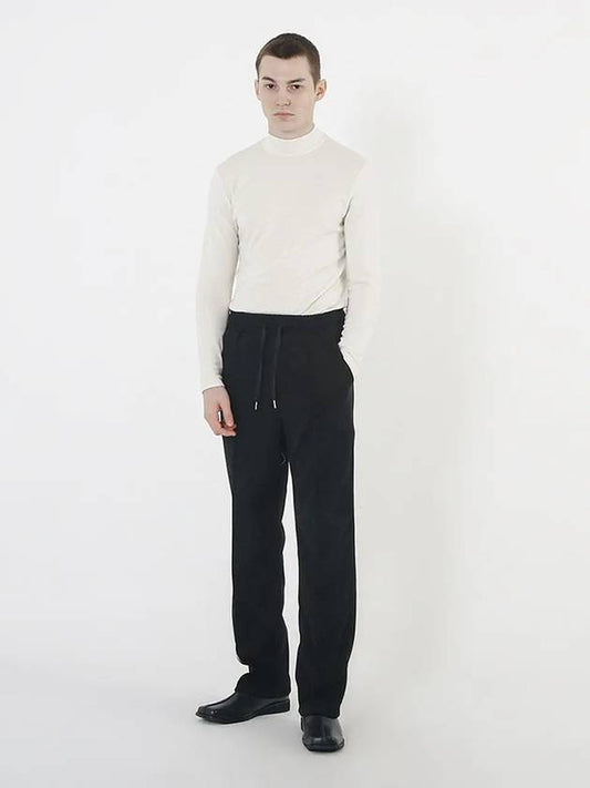 Essential Banding Knit Pants Black - CHANCE'S NOI - BALAAN 1