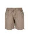Men's Blank Half Shorts Tan - REPRESENT - BALAAN 1
