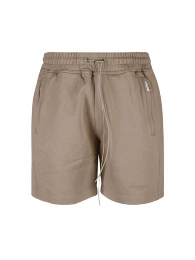 Men's Blank Half Shorts Tan - REPRESENT - BALAAN 1