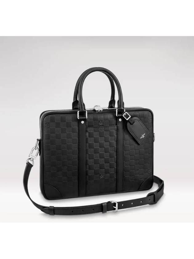 Porte Documents Voyage PM Brief Case Black - LOUIS VUITTON - BALAAN 2