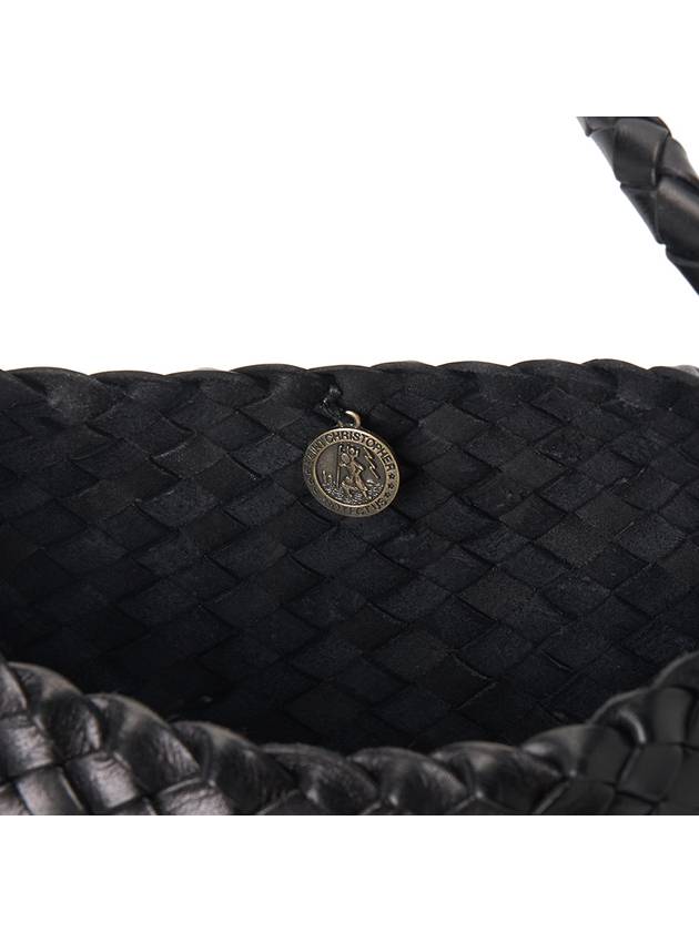 Rosanna Leather Shoulder Bag Black - DRAGON DIFFUSION - BALAAN 7