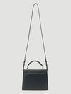 Casandra Monogram Mini Top Handle Cross Bag Black - SAINT LAURENT - BALAAN 6