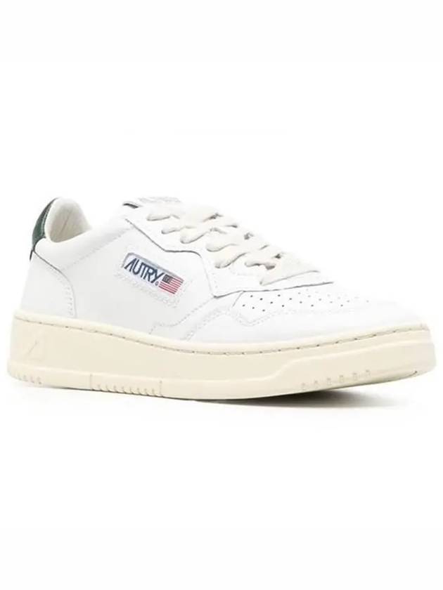 Medalist Green Tab Low Top Sneakers White - AUTRY - BALAAN 3