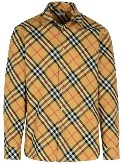 Vintage Check Long Sleeve Shirt Beige - BURBERRY - BALAAN 2