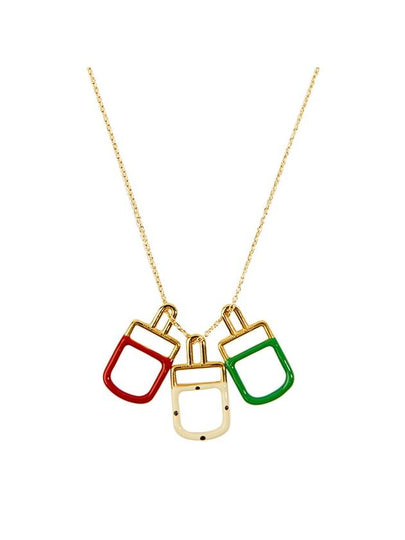 Ice Pop Trio Necklace Gold - ALIITA - BALAAN 2