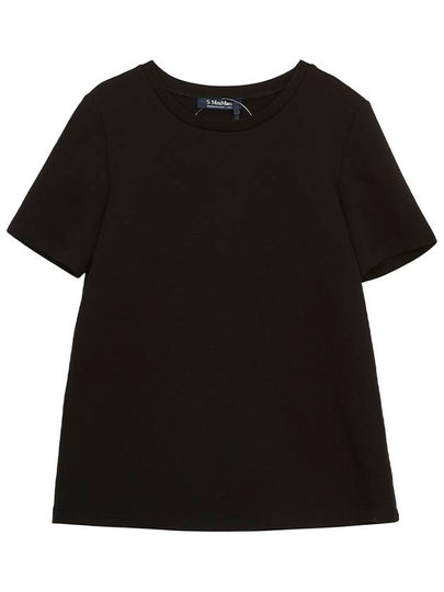 Tubo Short Sleeve T-Shirt Black - MAX MARA - BALAAN 2