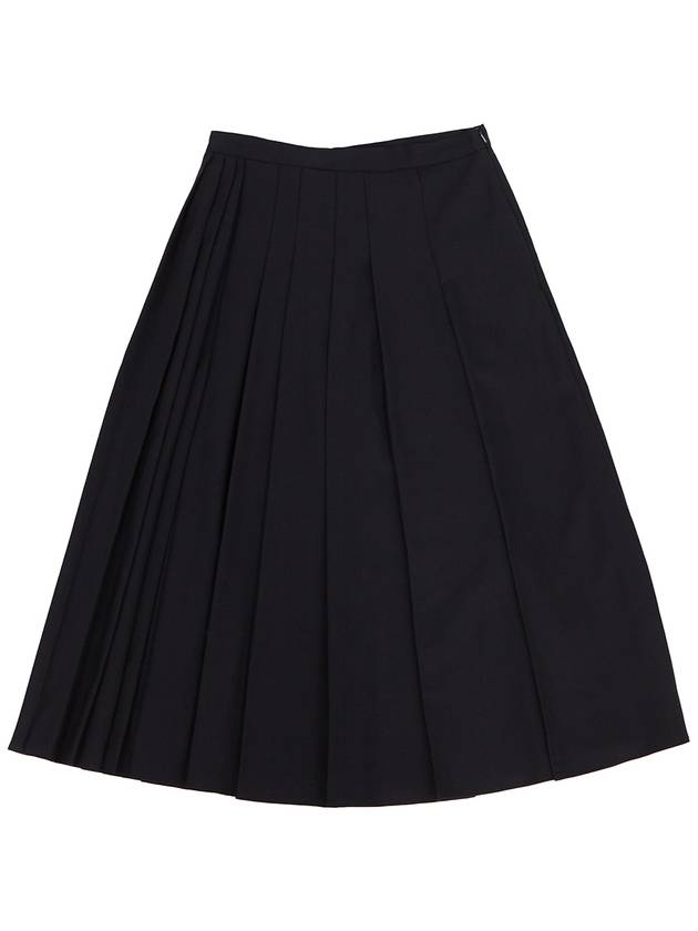 Renna Pleated Skirt Black - MAX MARA - BALAAN 3