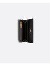 Caro XS Supple Cannage Calfskin Card Wallet Black - DIOR - BALAAN 6