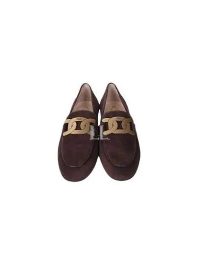 Women's Kate Suede Loafers Brown - TOD'S - BALAAN 2