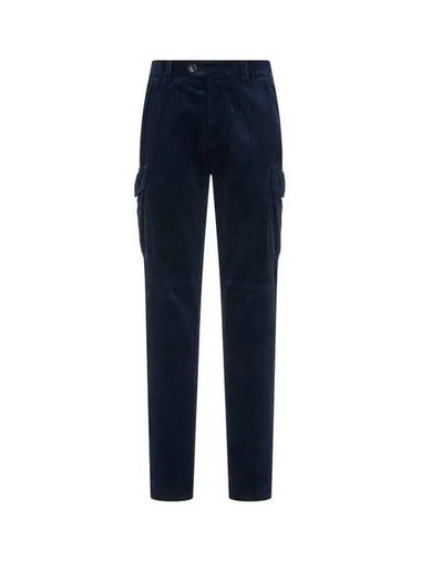 10 ePoint Men s Leisure Fit Corduroy Cargo Pants Navy 270755 - BRUNELLO CUCINELLI - BALAAN 1