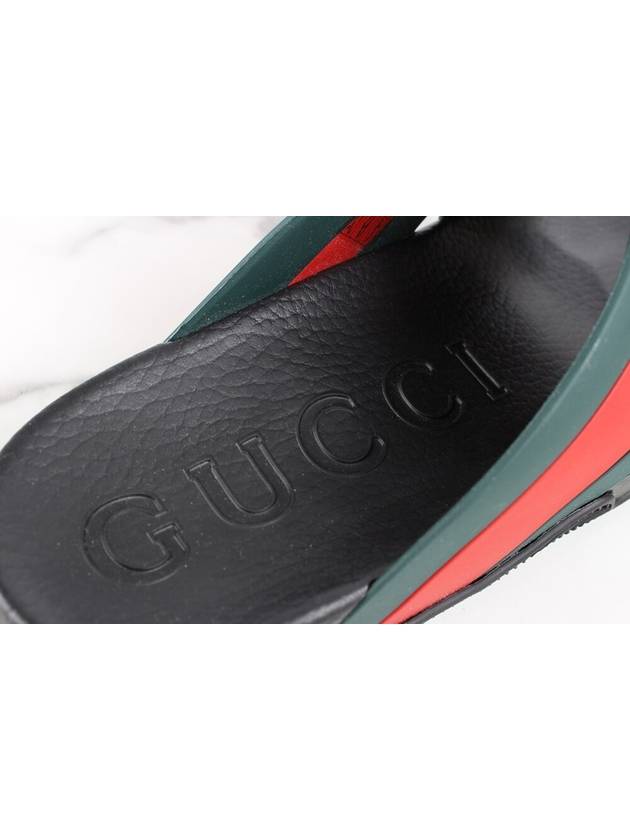 Samsun Web Slippers 8 270 - GUCCI - BALAAN 7